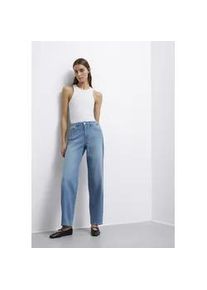 Weite Jeans Mavi "LEILA", Damen, Gr. 27, L&auml;nge 32, lt blau glam, 86% Baumwolle, 12% Polyester, 2% Elastan, loose fit normal, Jeans, Baggy Jeans