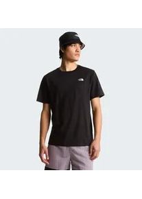 T-Shirt The North Face "M EVOLUTION SIMPLE DOME REGULAR SHORT SL", Herren, Gr. XXL, tnf schwarz, Obermaterial: 100% Baumwolle, Shirts T-Shirt, normale Passform, Kurzarm, f&uuml;r den Alltag, aus Poly-Baumwolle