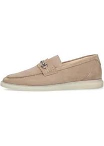 Loafer Henry Stevens "Elia HL1", Herren, Gr. 41, beige, Leder, Schuhe Loafer