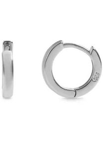 Adelia&acute;s Klappcreolen ADELIA ́S "Damen Ohrringe &ndash; Klappcreole aus 925 Silber", Damen, Gr. Damen, Silber 925 (Sterlingsilber), silber, Ohrringe Klappcreolen, Sch&ouml;ne Geschenkidee zum einen besonderen Tag