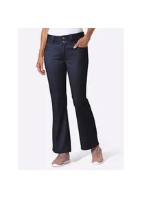 Bequeme Jeans Casual Looks, Damen, Gr. 50, Normalgr&ouml;&szlig;en, marine, 98% Baumwolle, 2% Elasthan, unifarben, lang, Jeans