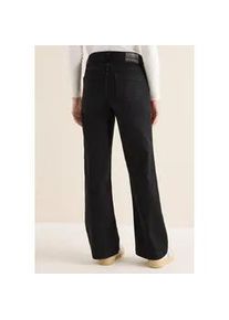 Slim-fit-Jeans Cecil, Damen, Gr. 36, L&auml;nge 32, schwarz, Jeans, 89% Baumwolle, 9% Polyester, 2% Elasthan, unifarben, kn&ouml;chellang, Jeans Slim-fit-Jeans, High Waist