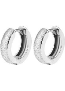 Adelia&acute;s Klappcreolen ADELIA ́S "Damen Ohrringe &ndash; Klappcreole aus 925 Silber", Damen, Gr. Damen, Silber 925 (Sterlingsilber), silber, Ohrringe Klappcreolen, Ideal als Geschenk zum Weihnachten