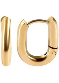 Adelia&acute;s Paar Creolen ADELIA ́S "Damen Ohrringe &ndash; Creole aus Edelstahl", Damen, Gr. Damen, Edelstahl, gold, Ohrringe, Ideal zum Verschenken &ndash; schlicht und stilvoll