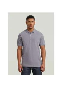 G-Star Raw T-Shirt G-STAR "Dunda Slim Poloshirt", Damen, Gr. S, quicksilber, Obermaterial: 95% Baumwolle, 5% Elasthan, Shirts T-Shirt