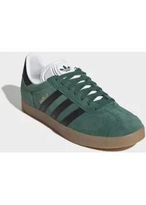 Sneaker Adidas ORIGINALS "GAZELLE", Herren, Gr. 46, collegiate gr&uuml;n, core schwarz, ftwr wei&szlig;, Leder, Synthetik, Schuhe Sneaker
