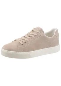 Marc O'Polo Sneaker MARC O'POLO "AGAR", Herren, Gr. 44, taupe, Veloursleder, unifarben, Schuhe Sneaker, Halbschuh, Schn&uuml;rschuh, Freizeitschuh