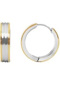 Adelia&acute;s Klappcreolen ADELIA ́S "Damen Ohrringe &ndash; Klappcreole aus Edelstahl", Damen, Gr. Damen, Edelstahl, silber, Ohrringe Klappcreolen, Ideal als Geschenk zum einen besonderen Tag