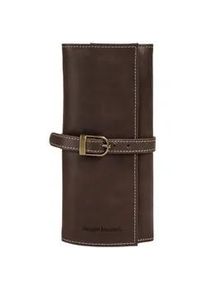 Brieftasche Bruno Banani, Damen, braun, Leder, vintage, Kleinlederwaren Brieftasche, echt Leder