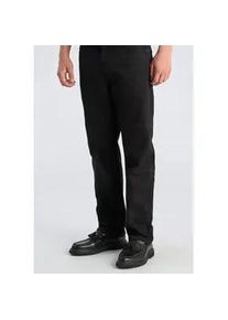 5-Pocket-Jeans LINDBERGH "Jeans Loose Fit", Damen, Gr. 40, L&auml;nge 32, schwarz, Obermaterial: 100% Baumwolle, loose fit, Jeans 5-Pocket-Jeans