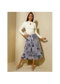 CR&Eacute;ATION L Strickpullover CREATION L "Modal-Mix-Pullover", Damen, Gr. 52, ecru, 50% Polyamid, 25% Modal, 25% Viskose, unifarben, Pullover Strickpullover