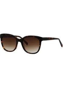 Sonnenbrille BRENDEL EYEWEAR "BRENDEL eyewear Sonnenbrille", Damen, w&auml;rmendes honig, havanna, Sonnenbrillen Sonnenbrille