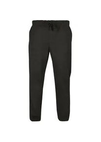 Stoffhose Urban Classics "Urban Classics Herren Straight Slit Trouser", Herren, Gr. S, US-Gr&ouml;&szlig;en, schwarz, 98% Baumwolle, 2% Elasthan, unifarben, normal, Hosen Stoffhose