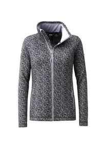 Fleecejacke LPO "Fleecejacke Lovis", Damen, Gr. 52 (XXL), asphalt, 100% Polyester, regular fit, Jacken Fleecejacke