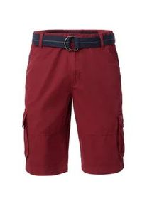 Shorts Casamoda "Casamoda Shorts uni", Herren, Gr. 33, Normalgr&ouml;&szlig;en, rot (dunkelrot), 100% Baumwolle, Hosen Shorts