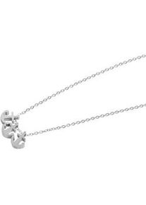 Adelia&acute;s Kette ohne Anh&auml;nger ADELIA ́S "Unisex Halskette &ndash; Ankerkette aus Edelstahl 43 cm", silber, Halsketten, Damen, 43cm, Edelstahl, Ideal als Geschenk &ndash; dezent und elegant