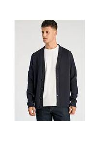 Strickjacke Junk De Luxe "Cardigan Relaxed Fit", Damen, Gr. XL, navy, Obermaterial: 80% Baumwolle, 20% Polyester, unifarben, Strickjacken Strickjacke