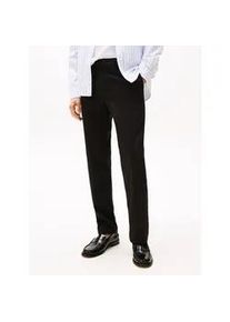 Chinohose Tommy Hilfiger "DENTON CHINO 1985 PIMA COTTON", Herren, Gr. 33, L&auml;nge 30, schwarz, Twill, Obermaterial: 96% Baumwolle, 4% Elasthan, straight fit kn&ouml;chellang, Hosen Chinohose, von der Kollektion aus 1985 inspiriert