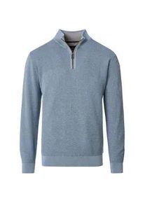 Troyer Casamoda "Casamoda Troyer uni", Herren, Gr. XL, himmelblau, 100% Baumwolle, Pullover Troyer