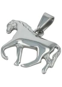 Adelia&acute;s Kettenanh&auml;nger ADELIA ́S "M&auml;dchen Anh&auml;nger &ndash; Pferd Anh&auml;nger aus Edelstahl", silber, Schmuckanh&auml;nger, M&auml;dchen, Edelstahl, Kettenanh&auml;nger, Ideal als Geschenk f&uuml;r besondere Anl&auml;sse