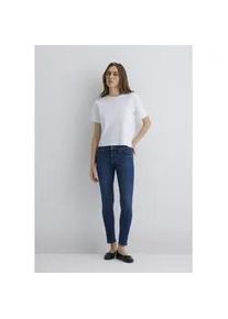 Weite Jeans Mavi "MERLY", Damen, Gr. 29, L&auml;nge 30, blau (mid well blau), 64% Baumwolle, 36% Lyocell, weit lang, Jeans, Baggy Wide Leg