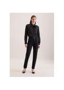 5-Pocket-Jeans Seidensticker, Damen, Gr. 40, Normalgr&ouml;&szlig;en, grau, 100% Baumwolle, unifarben, Jeans 5-Pocket-Jeans