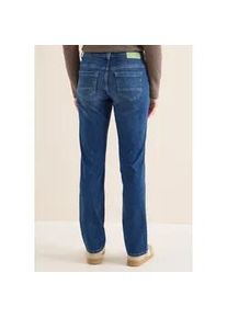 Comfort-fit-Jeans Cecil, Damen, Gr. 33, L&auml;nge 30, mid blau wash, Jeans, 77% Baumwolle, 20% Polyester, 3% Elasthan, unifarben, kn&ouml;chellang, Jeans, Middle Waist