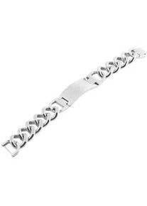 Adelia&acute;s Armband ADELIA ́S "Damen Armband &ndash; Panzerarmband aus Edelstahl 21 cm", silber, Armb&auml;nder, Damen, 21cm, Edelstahl, Armband, Zum Verschenken an Menschen, die Ihnen am Herzen liegen