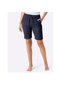 w&auml;schepur Bermudas W&Auml;SCHEPUR, Herren, Gr. 48/50, Normalgr&ouml;&szlig;en, marine, 100% Baumwolle, unifarben, Hosen Bermudas