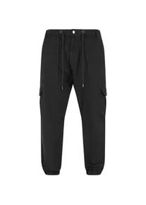 Cargohose DEF "DEF Herren DEF Kindou Cargopants", Damen, Gr. 36, Normalgr&ouml;&szlig;en, schwarz, 100% Baumwolle, unifarben, normal, Hosen Cargohose
