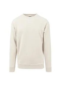 Sweatshirt Urban Classics "Urban Classics Herren Sweat Crewneck", Herren, Gr. S, sand, 63% Baumwolle, 37% Polyester, unifarben, Rundhals, Sweatshirts Sweatshirt