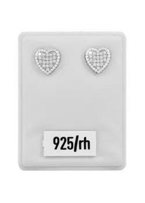 Adelia&acute;s Paar Ohrh&auml;nger ADELIA ́S "Damen Ohrringe &ndash; Ohrstecker aus 925 Silber mit Zirkonia", Damen, Gr. Damen, Silber 925 (Sterlingsilber), silber, Ohrringe, Sch&ouml;ne Geschenkidee zum einfach so