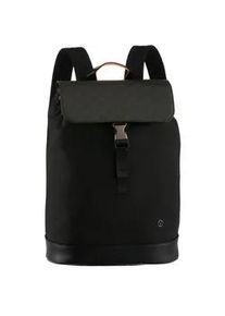 Cityrucksack Valentino BAGS "NEMESYS", Herren, schwarz, Textil, Rucks&auml;cke Cityrucksack, Freizeitrucksack mit &Uuml;berschlag