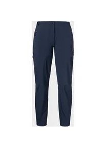 Sch&ouml;ffel Outdoorhose SCH&Ouml;FFEL "Pants Style Blaustein WMS", Damen, Gr. 44, Normalgr&ouml;&szlig;en, 8820, blau, Oberstoff: 86% Nylon, 14% Elasthan, Hosen Outdoorhose