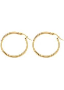 Adelia&acute;s Paar Creolen ADELIA ́S "Damen Ohrringe &ndash; Creole aus Edelstahl", Damen, Gr. Damen, Edelstahl, gold, Ohrringe, Perfekt zum Verschenken an besondere Menschen