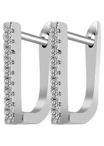 Adelia&acute;s Paar Ohrh&auml;nger ADELIA ́S "Damen Ohrringe aus 925 Silber", Damen, Gr. Damen, Silber 925 (Sterlingsilber), silber, Ohrringe, Geschenkidee: zeitlos und vielseitig