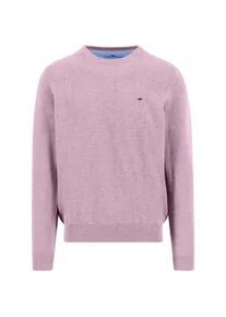 Rundhalspullover Fynch-Hatton, Herren, Gr. 4XL, magnolia, Strick, Obermaterial: 100% Baumwolle, unifarben, regular fit taillenbedeckt, Rundhals, Rippb&uuml;ndchen, Pullover Rundhalspullover, aus Baumwolle, mit Rundhalsausschnitt, Regular Fit