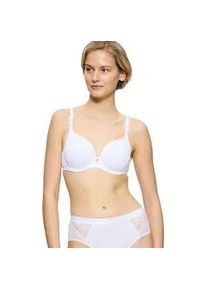 B&uuml;gel-BH Triumph "Wild Azalea Florale WP", Damen, Gr. 95, Cup B, wei&szlig;, Microtouch, Obermaterial: 56% Polyester, 28% Polyamid, 16% Elasthan, BHs B&uuml;gel-BH, mit Stickerei
