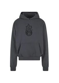 Kapuzenpullover "Upscale by Mister Tee Herren", Herren, Gr. M, schwarzgrau, 100% Baumwolle, UPSCALE BY Mister Tee, mehrfarbig, oversize, ohne Ausschnitt, Pullover Kapuzenpullover