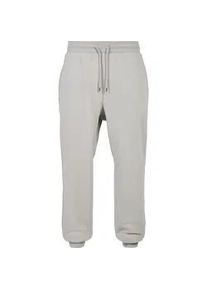Stoffhose Urban Classics "Urban Classics Herren Basic Sweatpants", Herren, Gr. 3XL, US-Gr&ouml;&szlig;en, lightasphalt, 80% Baumwolle, 20% Polyester, unifarben, normal, Hosen Stoffhose