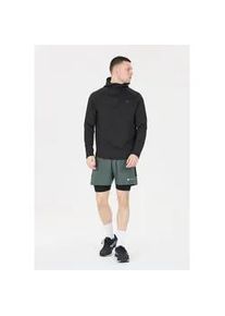 Fleeceshirt Virtus "Allister", Herren, Gr. S, schwarz, 90% Polyester, 10% Elasthan, unifarben, normal, ohne Ausschnitt, Shirts, mit praktischer Quick-Dry-Funktion