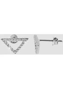 Adelia&acute;s Paar Ohrh&auml;nger ADELIA ́S "Damen Ohrringe &ndash; Ohrstecker aus 925 Silber mit Zirkonia", Damen, Gr. Damen, Silber 925 (Sterlingsilber), silber, Ohrringe, Perfekt als Geschenk f&uuml;r besondere Menschen