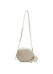 Schultertasche Harpa "Natalie", Damen, Gr. B/H/T: 9cm x 17cm x 23cm, hellrosa, Lederimitat, unifarben, Taschen Schultertasche, mit kleinem Anh&auml;nger-T&auml;schchen