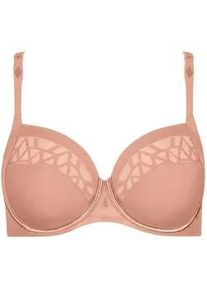 B&uuml;gel-BH LISCA "B&uuml;gel BH Opal", Damen, Gr. 70, Cup F, rosa (rose blush), T&uuml;ll, Obermaterial: 82% Polyamid PA. 18% Elasthan EL., BHs B&uuml;gel-BH
