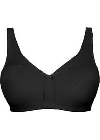Soft-BH Viania "Baumwoll Soft BH Basic", Damen, Gr. 80, Cup B, schwarz, Obermaterial: 100% Baumwolle CO., BHs Soft-BH