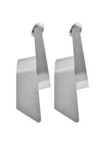 Adelia&acute;s Paar Ohrh&auml;nger ADELIA ́S "Damen Ohrringe &ndash; Ohrstecker aus Edelstahl", Damen, Gr. Damen, Edelstahl, silber, Ohrringe, Sch&ouml;ne Geschenkidee zum Valentinstag