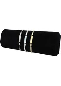 Adelia&acute;s Armband ADELIA ́S "Damen Armband &ndash; Panzerarmband aus Edelstahl 18 cm", silber, Armb&auml;nder, Damen, 18cm, Edelstahl, Armband, Sch&ouml;ne Geschenkidee zum Muttertag