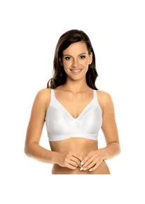 Minimizer-BH Viania "Minimizer Soft-BH Basic", Damen, Gr. 90, Cup D, wei&szlig;, Stoff, Obermaterial: 70% Polyester PES. 26% Polyamid PA. 4% Elasthan EL., BHs Minimizer-BH