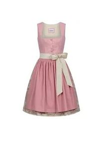 N&uuml;bler Dirndl N&Uuml;BLER "Dirndl midi Gina", Damen, Gr. 40, EURO, rosa, Obermaterial: 100% Polyester PES., Kleider