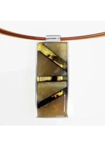 Collier OSTSEE-SCHMUCK "- Quella - Silber 925/000 - Bernstein" Gr. 45, silber (silber 925, silberfarben, wei&szlig;), Halsketten, Damen, Silber 925 (Sterlingsilber), Collier